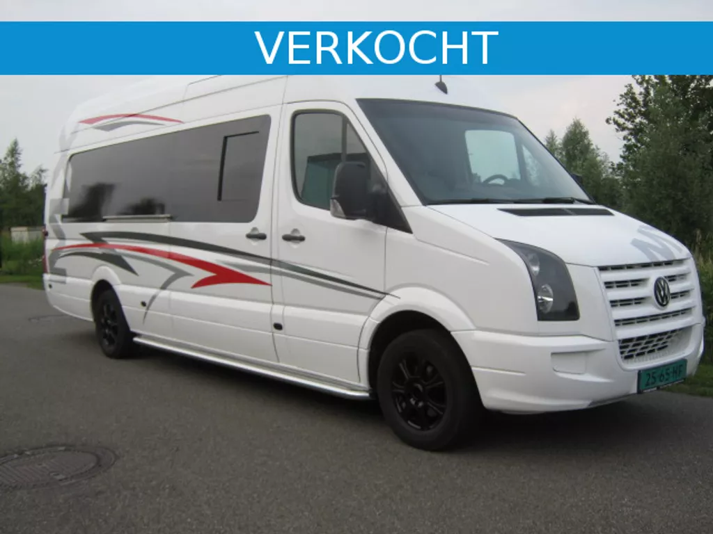 Volkswagen Crafter L4H3 Buscamper Motorcrosscamper 2020