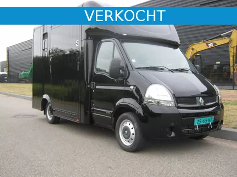 Renault MASTER 2.5 dCi Paardenvrachtwagen B rijbewijs